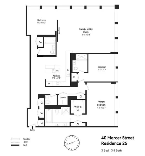 40 MERCER Street #26, Manhattan, NY 10013