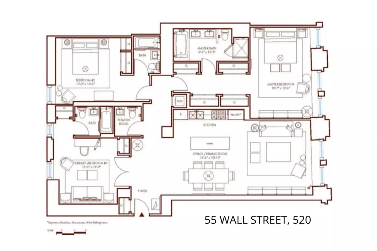 Manhattan, NY 10005,55 WALL Street #520