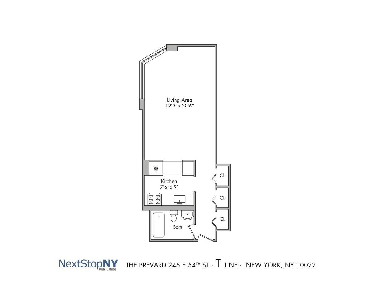 245 E 54TH Street #10T, Manhattan, NY 10022