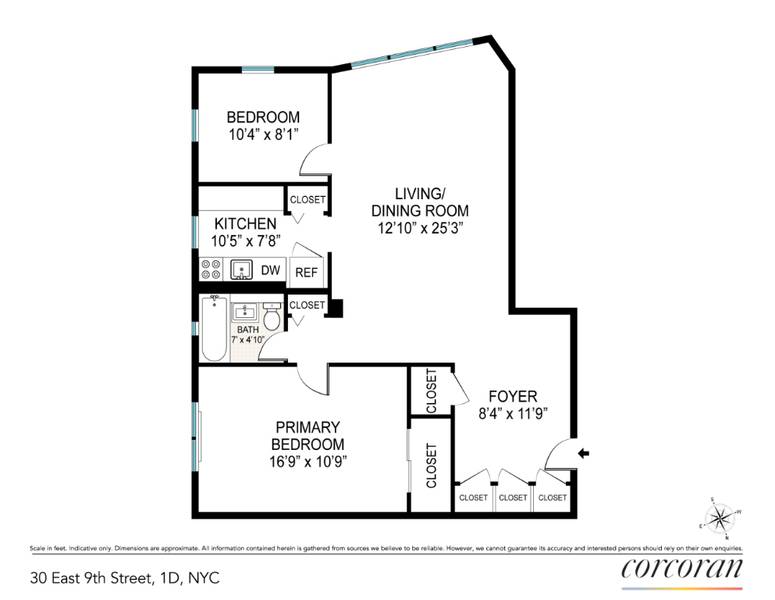 30 E 9TH Street #1D, Manhattan, NY 10003