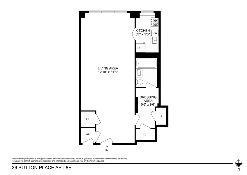 36 Sutton Place S #8E, Manhattan, NY 10022