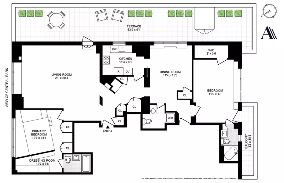 24 CENTRAL Park S #19E, Manhattan, NY 10019