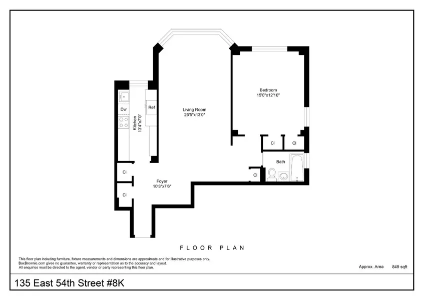 135 E 54th Street #8K, Manhattan, NY 10022