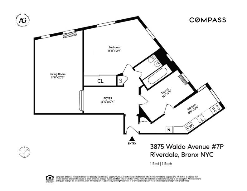 3875 Waldo Avenue #7P, Bronx, NY 10463