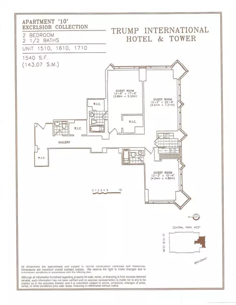 1 Central Park W #1610, Manhattan, NY 10023