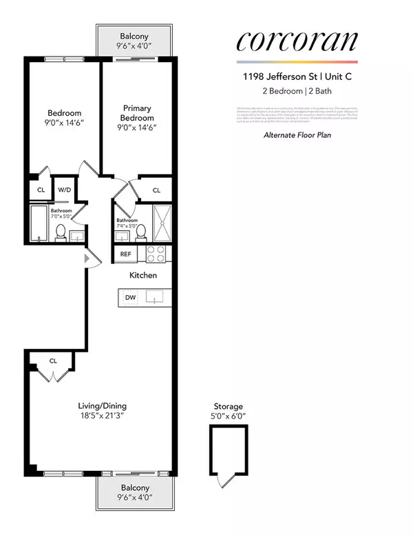 Brooklyn, NY 11221,1198 JEFFERSON Avenue #C