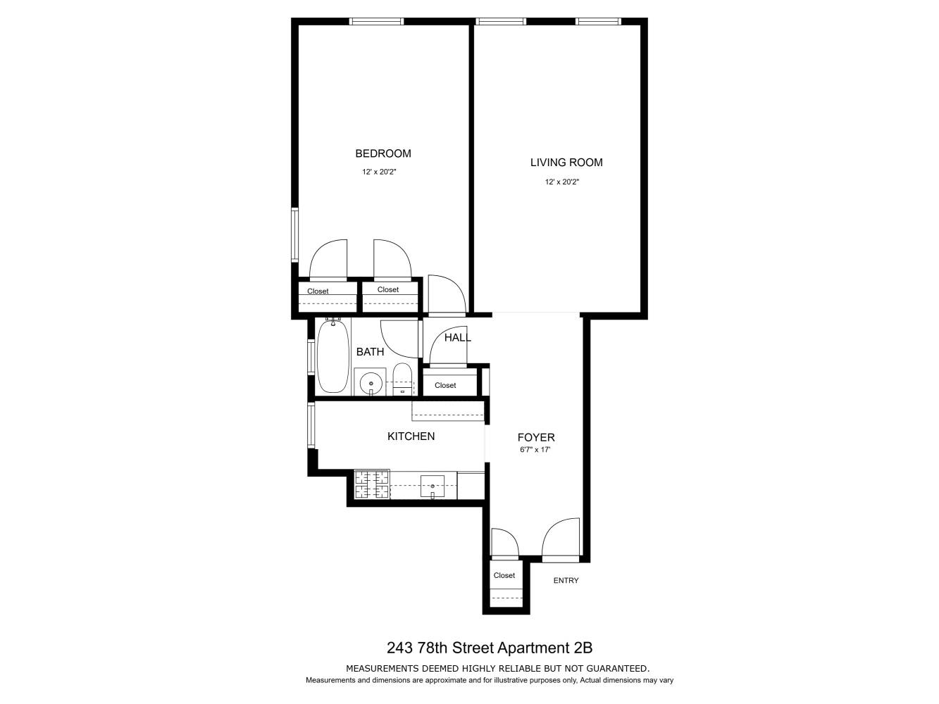 243 78TH Street #2B, Brooklyn, NY 11209