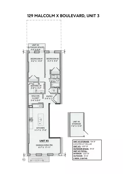 129 Malcolm X Boulevard #3, Brooklyn, NY 11221