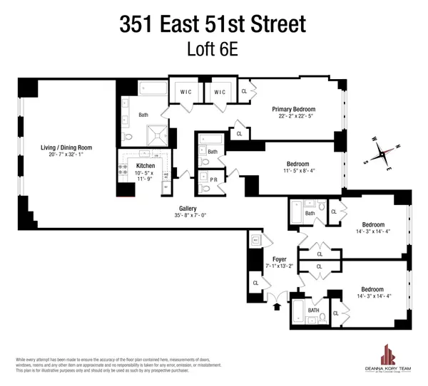 351 E 51ST Street #LOFT6E, Manhattan, NY 10022