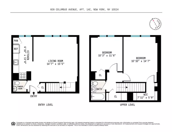 Manhattan, NY 10024,609 Columbus Avenue #14C