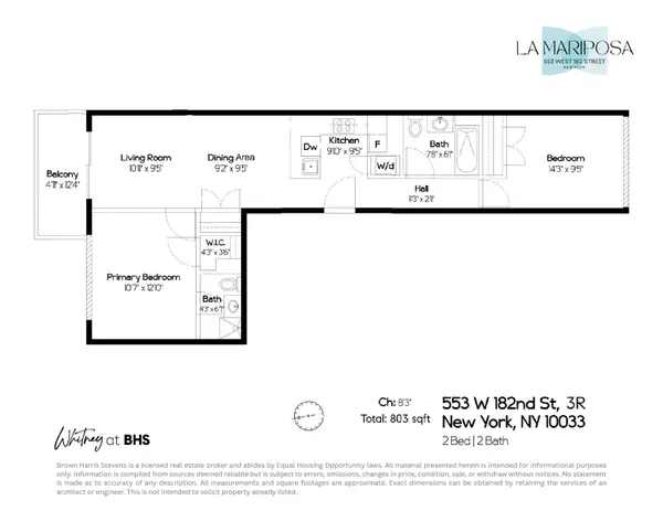 553 W 182ND Street #3R, Manhattan, NY 10033