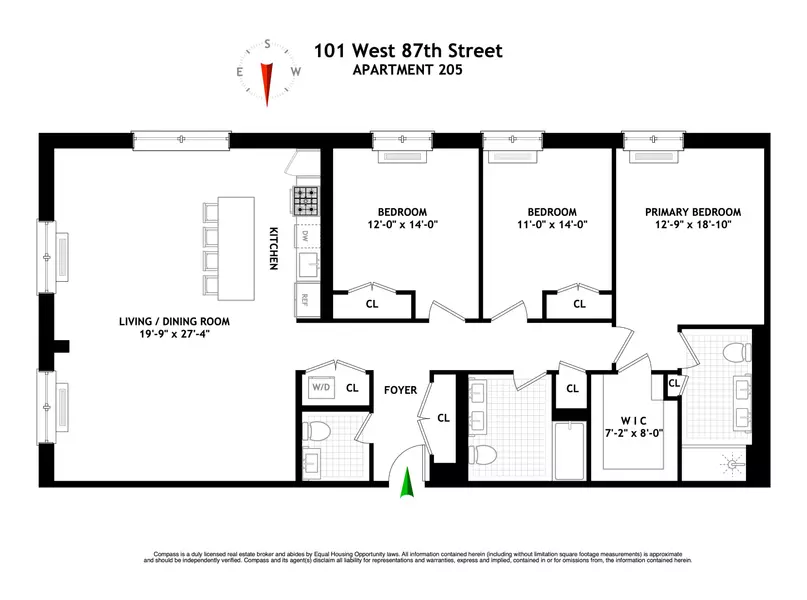 101 W 87th Street #205, Manhattan, NY 10024