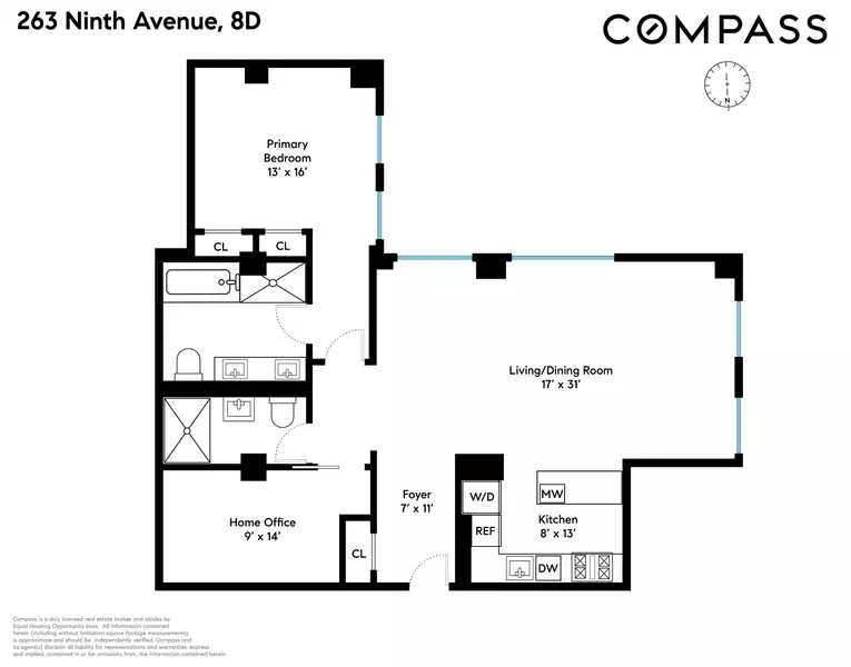 263 9th Avenue #8D, Manhattan, NY 10001