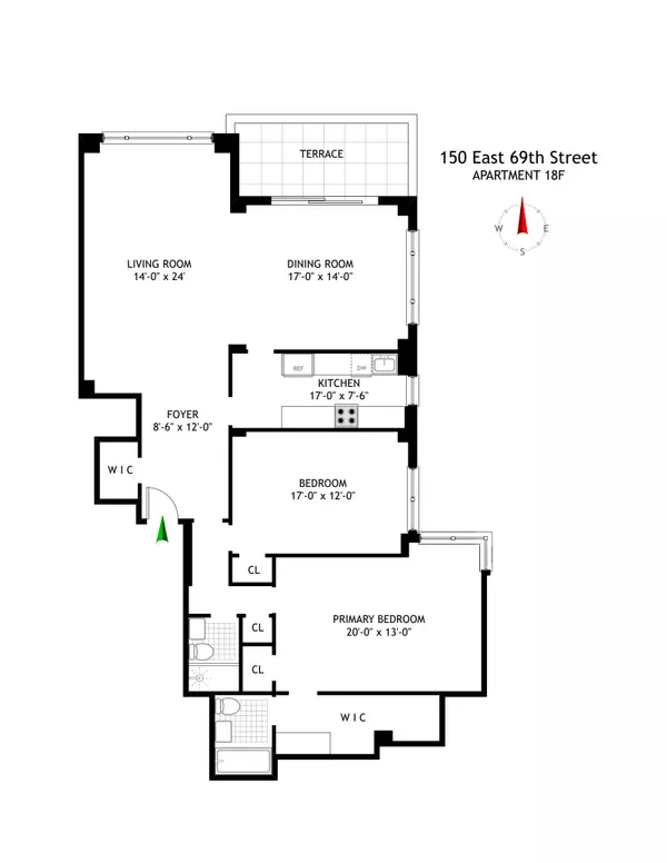 150 E 69TH Street #18F, Manhattan, NY 10021