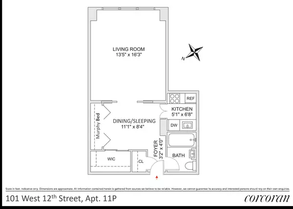 101 W 12TH Street #11P, Manhattan, NY 10011