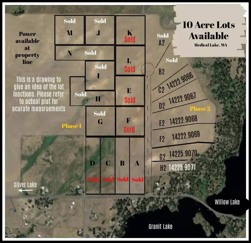 Medical Lake, WA 99022,156XX W Silver Lake (Lot 9071) Rd