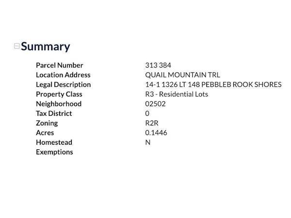 0 Quail Mountain TRL, Gainesville, GA 30506