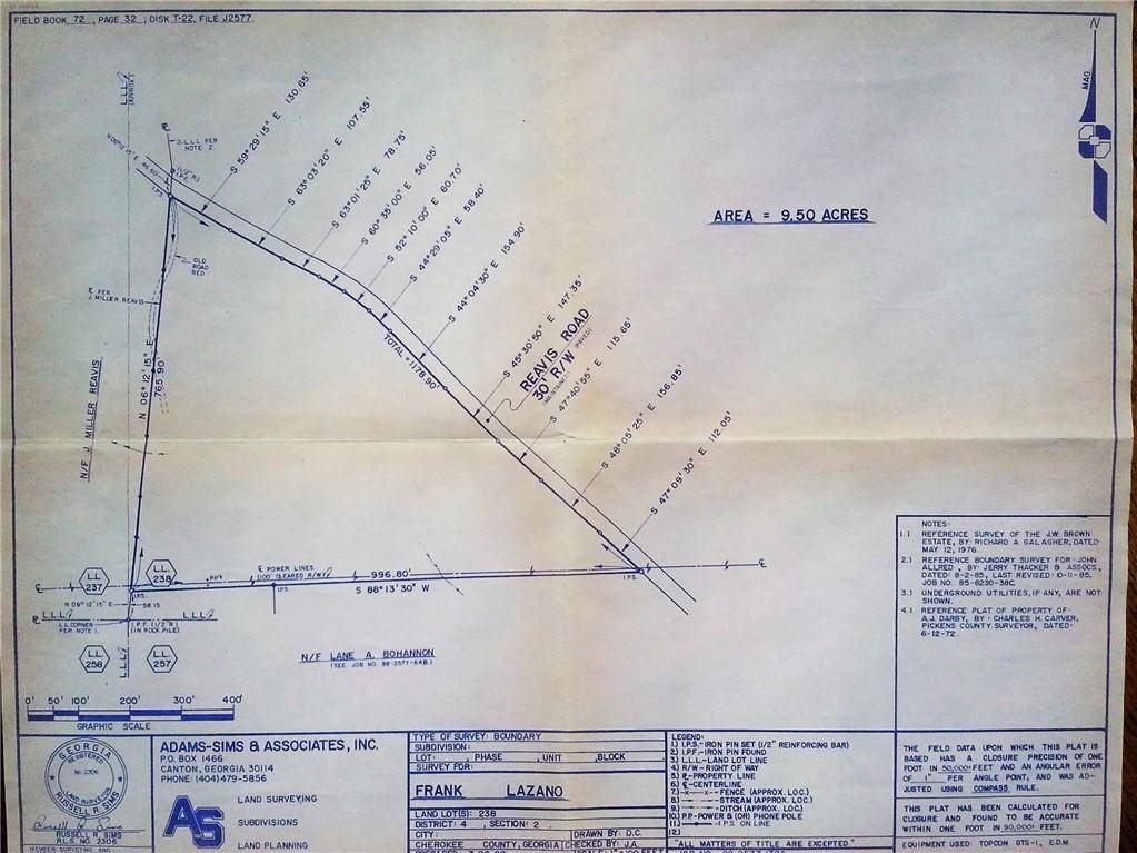 0 Reavis Mountain RD, Ball Ground, GA 30107