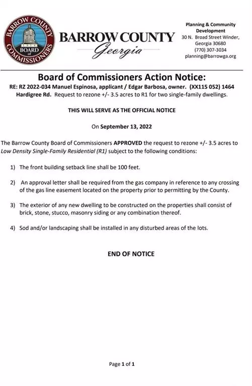 Winder, GA 30680,1464 Hardigree RD