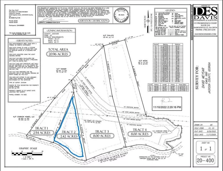 759 Fairview Road Tract 2, Pendergrass, GA 30567