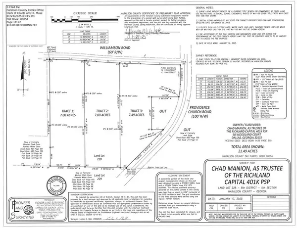 Tallapoosa, GA 30176,Tract1 Williamson RD