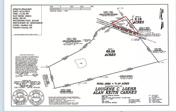 Carnesville, GA 30521,8192 SANDY CROSS RD