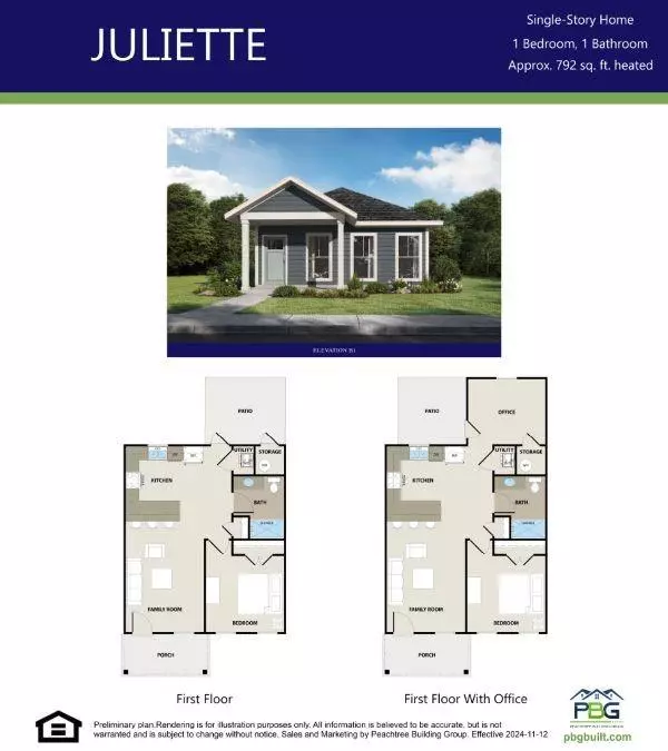 Fayetteville, GA 30214,140 Bartow Street, Lot #4