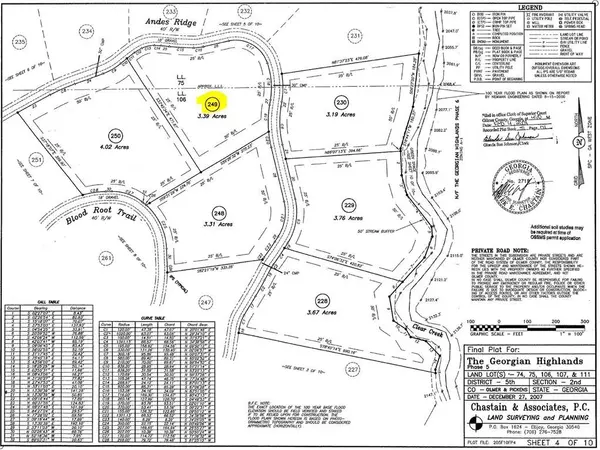 Ellijay, GA 30536,249 Andes RDG
