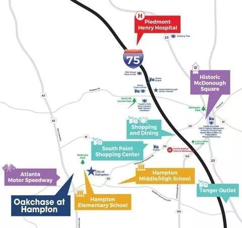 Hampton, GA 30228,307 Friendship Oak WAY