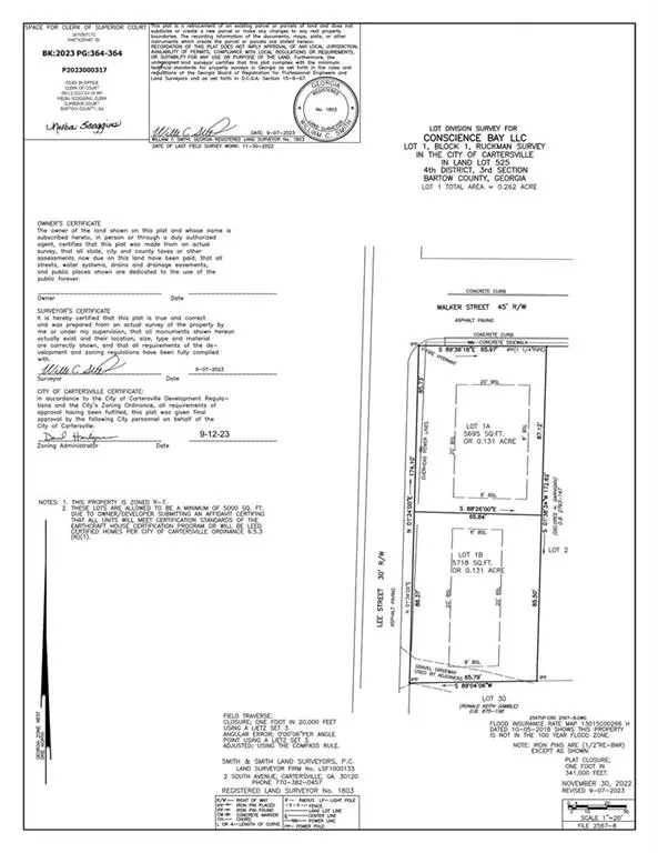 Cartersville, GA 30120,124 Lee ST