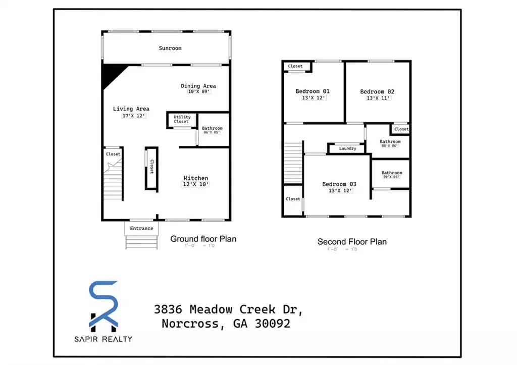 Peachtree Corners, GA 30092,3836 Meadow Creek DR