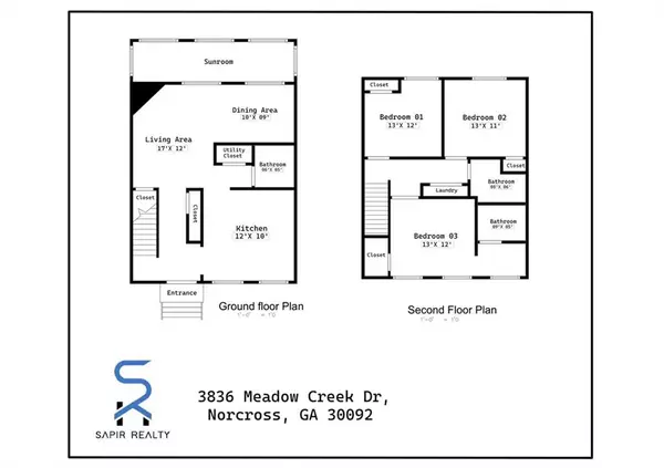 3836 Meadow Creek DR, Peachtree Corners, GA 30092