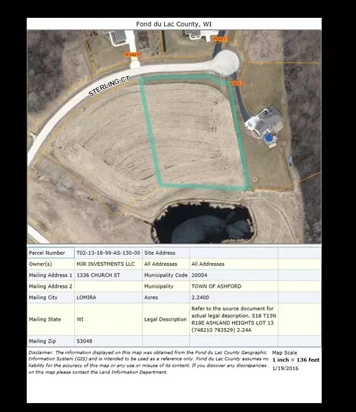 Lt13 Sterling Ct, Ashford, WI 53010