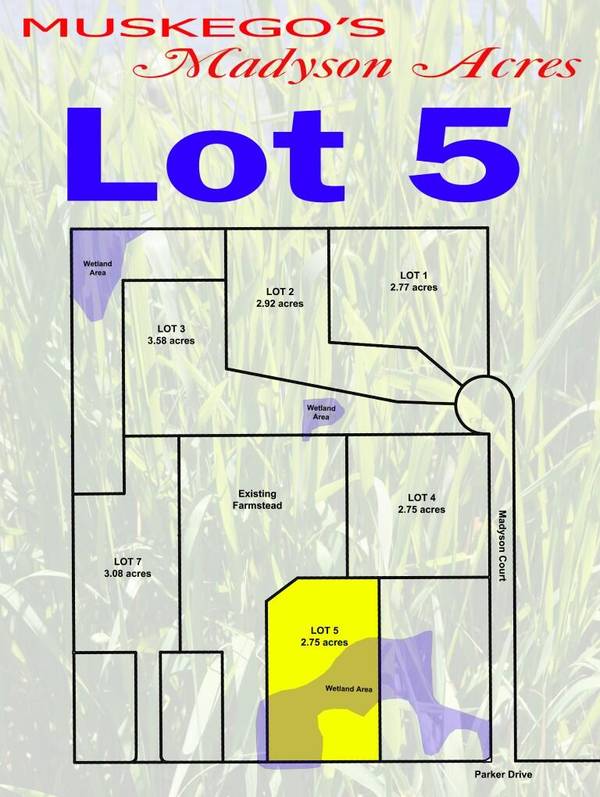 Lt3 Parker Dr Unit CSM 12376 Lt5 Madyson Acres, Muskego, WI 53150