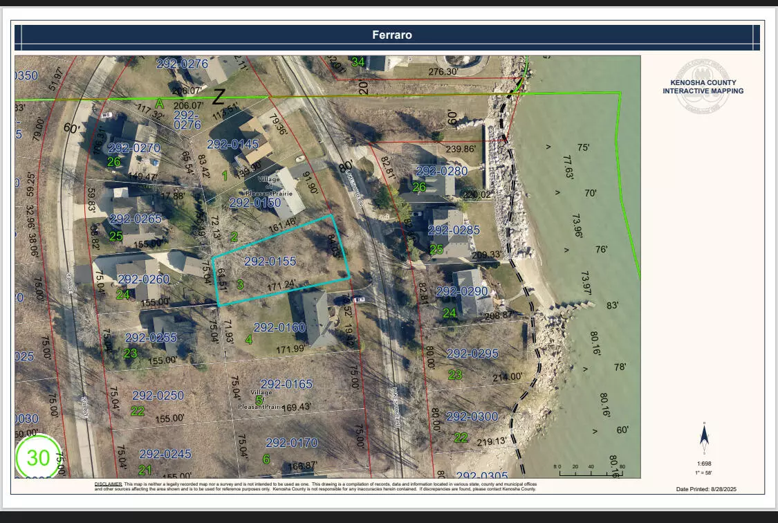 Pleasant Prairie, WI 53158,Lt3 Lakeshore Dr