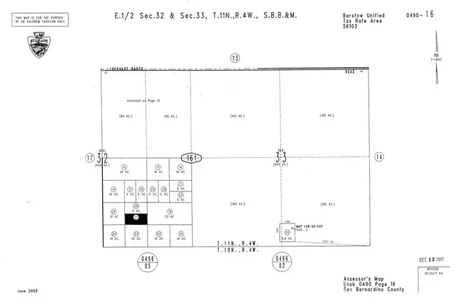 Hinkley, CA 92347,0 AKA Roy Street