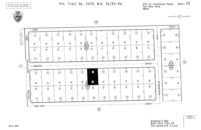 Twentynine Palms, CA 92277,0 AKA Tamarisk/ AKA Elm Avenue