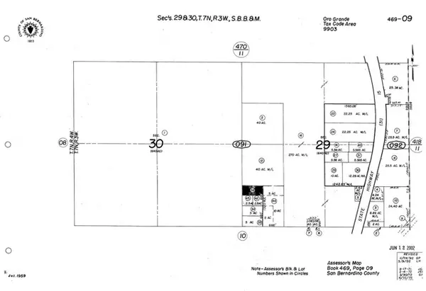 0 AKA N Bell Mountain and W Power Line, Oro Grande, CA 92368