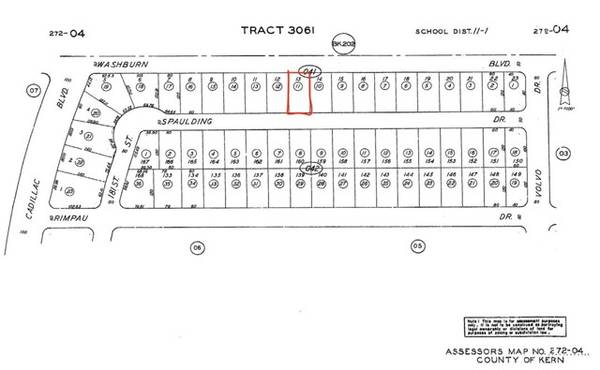 0 Spaulding, California City, CA 93505