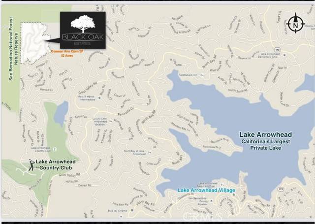 Lake Arrowhead, CA 92352,0 Black Oaks Drive