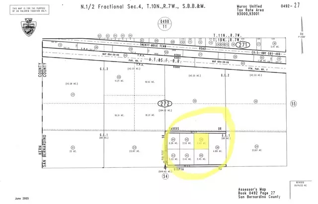 Boron, CA 93516,0 So. of Hwy 58 #2