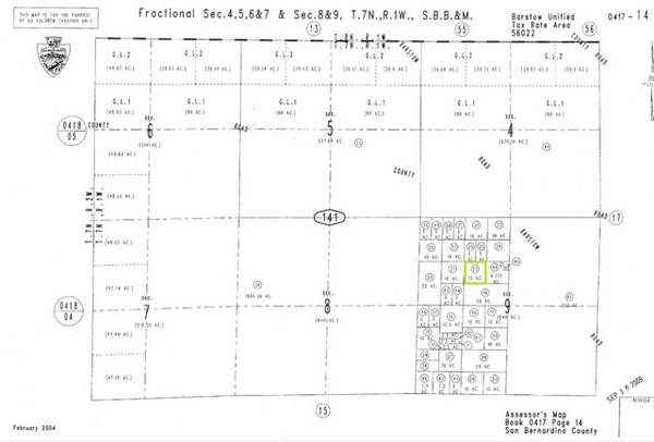 41714127 (west of) Barstow Road, Lucerne Valley, CA 92356