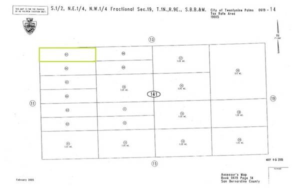 61914107 (east of) Morongo Rd, Twentynine Palms, CA 92277