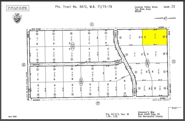 0 Smoke Bush Parcel #0448-203-05 Road, Lucerne Valley, CA 92356