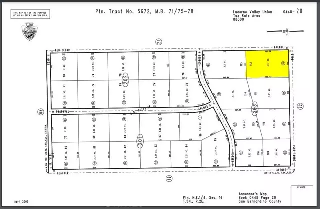 0 Smoke Bush Parcel #0448-203-05 Road, Lucerne Valley, CA 92356