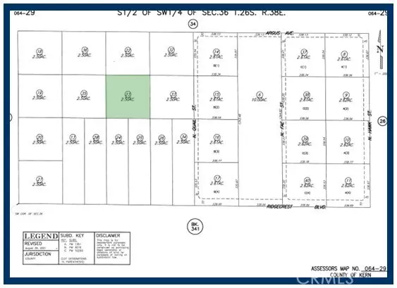 2 Near Ridgecrest Boulevard, Inyokern, CA 93527