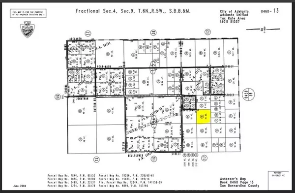 Adelanto, CA 92301,0 Alden Parcel #0460-134-19 Road