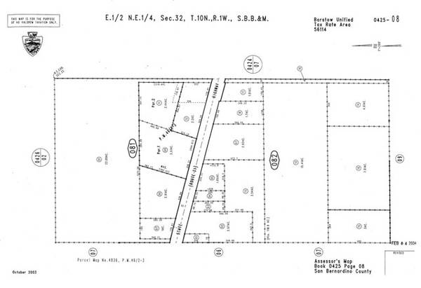 0 Shady Lane, Barstow, CA 92311