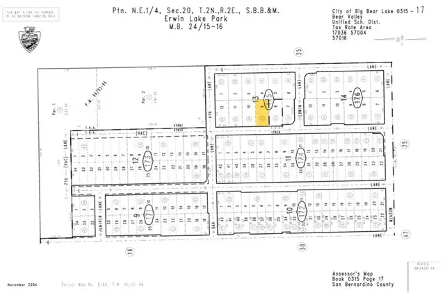 Big Bear City, CA 92314,0 F Lane