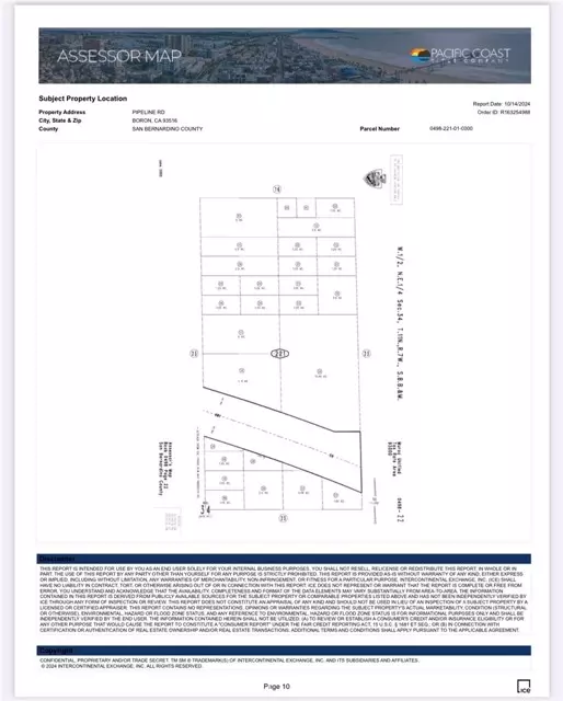 Boron, CA 93516,0 Pipeline Road